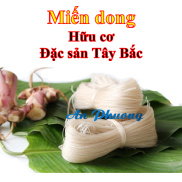 Miến dong hữu cơ sạch An Phương được làm từ củ dong già trồng trên vùng