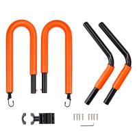 1 Piece Bike Surf Rack Adjustable Bike Surfboard Carrier Rack for Shortboard Wakeboard Board