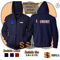 2023 style RS Jacket RESLETING Profession EMERGENCY HOODIE ZIPPER Can REQUEST Name And Name / Instant Name，can be customization