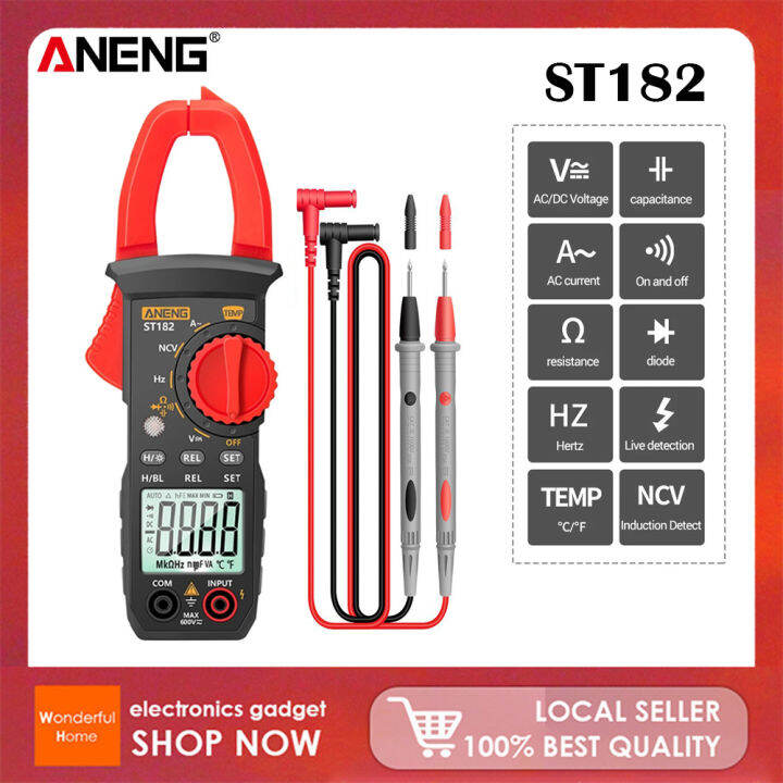 【Philippine spot】ANENG ST181/ST182/ST183 4000 Counts Digital AC Current