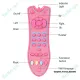 Baby Remote Control Toys - English Simulation Music TV Remote Control Phone Toy For Kids Early Learning Music