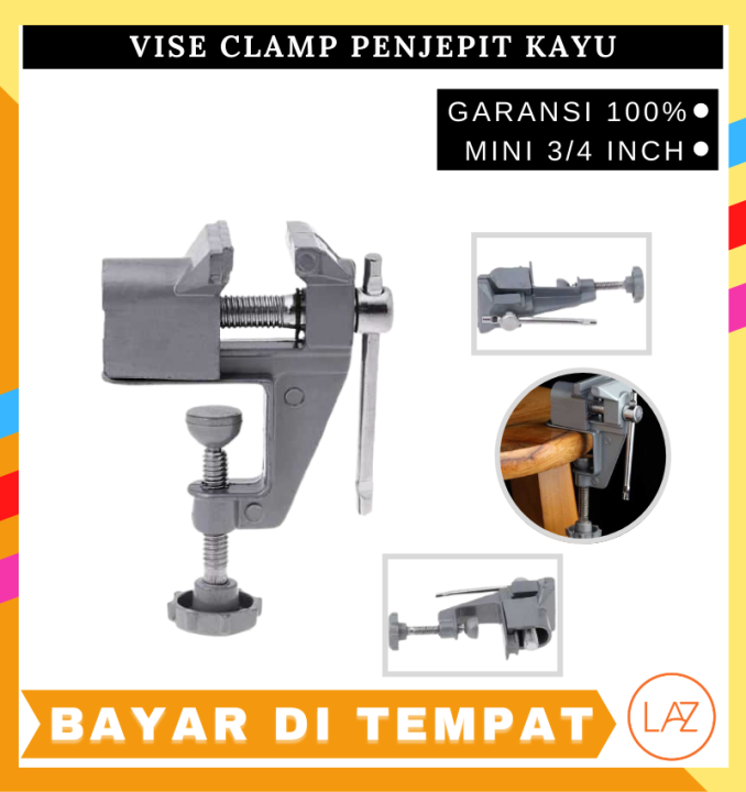 Cod Bergaransi Ytc Vise Clamp Capit Meja Alat Penjepit Kayu E F