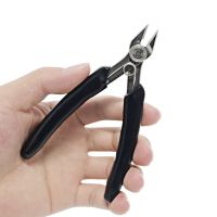 [COD] pliers mouth trimming electronic shear needle-nose 5 flat oblique cutting wire up to model