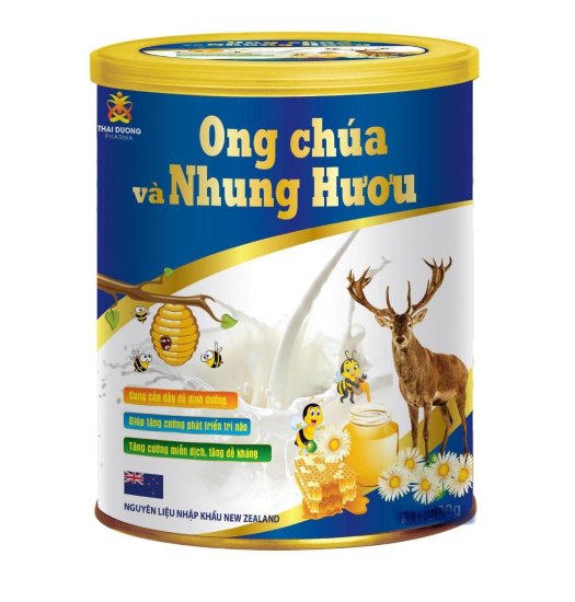Sữa bột ong chúa và nhung hươu cung cấp đầy đủ năng lượng canxi, vitamin - ảnh sản phẩm 1