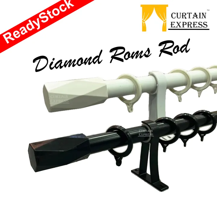 Diamond Roma Rod / Curtain Rod / Rod Langsir / Rod Langsir Besi