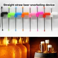 Beer Snorkel Safe Entertainment Portable Straight Straw Style Drink Funnel for Party