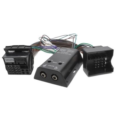 2-Channel High-Low Adapter Accessories for Quadlock Radio for VW, BMW, Seat, Skoda, Ford