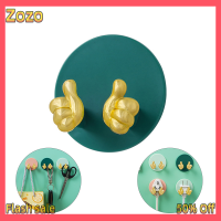 Zozo ✨Ready Stock✨ Creative Thumb plug Holder เจาะผนังฟรีกาวติดกระเป๋าแขวนตะขอห้องน้ำ gadget ผ้าขนหนูมีดโกนแร็คห้องครัว gadgets Hook