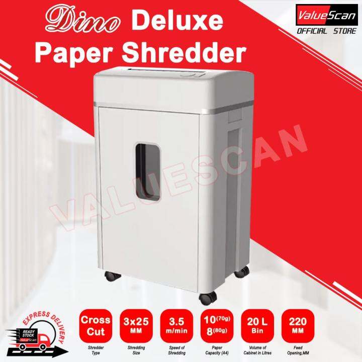 Dino DELUXE Paper Shredder Machine | Lazada