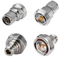 1PCS RF Microwave Coaxial Connector L29 7/16 DIN Male Female to N Male female Adapter