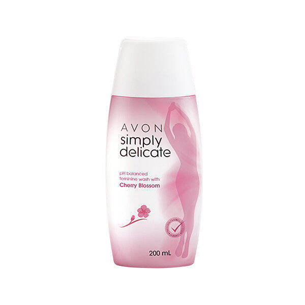 Simply Delicate 200ml Cherry Blossom pHBalanced Feminine Wash by Avon