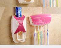 Toothbrush Holder Set เครื่องบีบยาสีฟันอัตโนมัติ ไม่ต้องเจาะผนัง