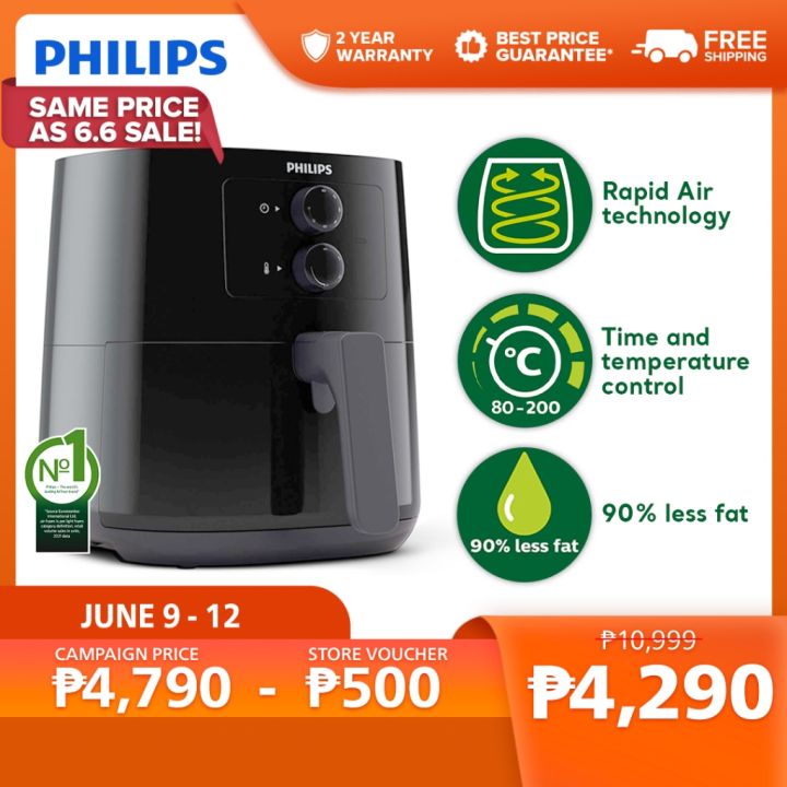 Buy Philips Airfryer Online HD9200/90, Fryer Machine: Philips Domestic  Appliances