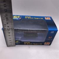 1700 DKM U-boat Type IX Submarine Platinum Collectible Assembled Model Finished Model Easymodel Toy