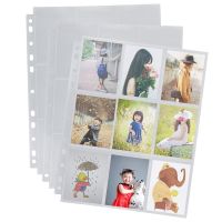 《   CYUCHEN KK 》180กระเป๋า A4 Binder Photocard Photo Ablum Refill หน้า Trading Gaming Card Sleeves Storage Lose Leaf Notebook Agenda Planner