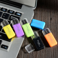 USB Micro sdtf Card Reader เครื่องอ่านการ์ดหน่วยความจำแบบพกพาขนาดเล็กสำหรับ TF Micro SD Card USB 2.0อะแดปเตอร์ USB ความเร็วสูงสำหรับแล็ปท็อป