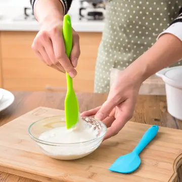 Baking scraper cake baking Tool food grade Non Stick Spatula butter Spoon  cooking silicone spatula rubber shovel bakery tools