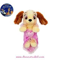 POM ผ้าห่ม Disneys Babies Lady Plush and Blanket - Small - 10 -- ตุ๊กตาในผ้าห่มน้องหมา จากเรื่อง Lady and the Tramp Disney USAผ้าห่มเด็ก  ผ้าห่มนาโน