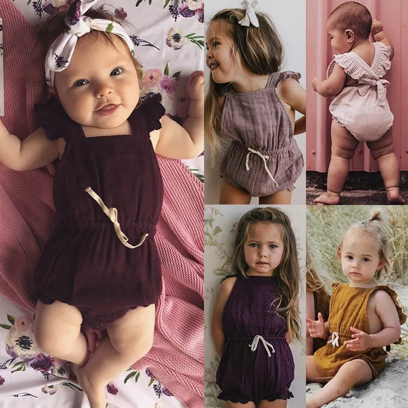 2020 Newborn Baby Girl Ruffle Solid Color Romper Jumpsuit Outfits Sunsuit Cute Casual Fashion Summer Sleeveless Cotton Brief | Lazada PH 2020 Newborn Baby Girl Ruffle Solid Color Romper Jumpsuit Outfits Sunsuit Cute Casual Fashion Summer Sleeveless Cotton Brief | Lazada PH