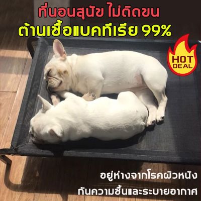 เตียงสุนัข M,L,XL ที่นอนสุนัข แบบยกสูง ผ้าตาข่าย ที่นอนหมา เตียงสุนัขใหญ่ ที่นอนแมว ที่นอนสัตว์เลี้ยง ELEVATED DOG BED