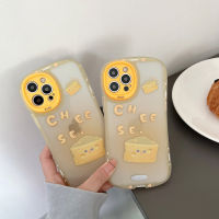 For 13 Cute Custard Cheese Phone Case For 12 11 Pro Max X XR XS Max Small Waist TwoIn One Soft TPU Cover