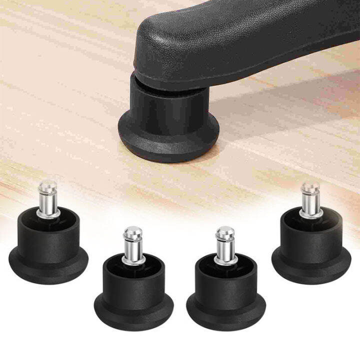 Office Chair Fixed Wheels 5pcs Fixed Stationary Castors Swivel Chair