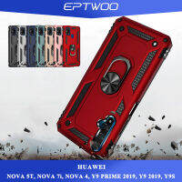 EPTWOO For HUAWEI NOVA 5T 7i 4 5 8 Y7A 7SE 2 LITE Y9 Prime 2019 Y9S Y7 PRO 2019 Y6P Y7P Y8P Phone Case Magnetic Ring Armor Phone Case Hard Back Cover