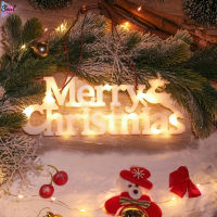 Soul Merry Christmas Led Letter Hanging Tag Light For Christmas New Year Home Doors Windows Walls Decor