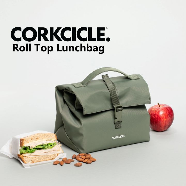 Roll Top Insulated Lunch Bag by Chef Sac | Perfect for Work & School