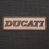 ตัวรีด ติดเสื้อ อาร์มติดเสื้อ โลโก้ ตรา ยี่ห้อ มอเตอร์ไซค์ Motorbike Ducati Patch ดูคาติ ดูคาตี้  สำหรับตกแต่งเสื้อผ้า