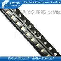 100 pcs Branco 0603 SMD LED diodos emissores de luz
