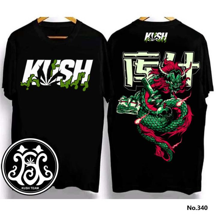 KUSH Team T-Shirts Mahabang Yin tiktok hot TK same paragraph men shirt ...