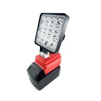 ;[- For Milwaukee Light 4 Inch Work Light LED Lamp Flashlight  For Milwaukee M 18 18V Li-Ion Battery Portable Outdoor Fishing Lamp