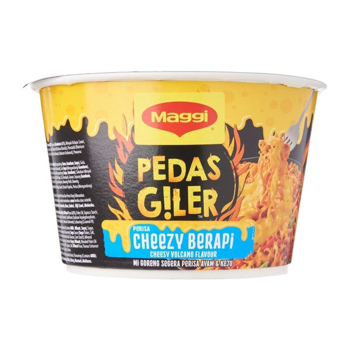 Maggi Pedas Giler Cheese Volcano Instant Bowl Noodles | Lazada Singapore