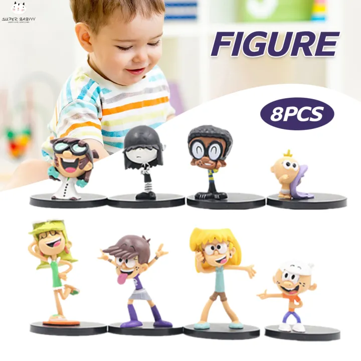 The Loud House Characters Figures Statue Model Toys Action Figure Toy