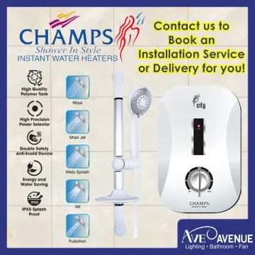 Champs City Instant Water Heater - Best Price in Singapore - Sep 2023 |  Lazada.sg