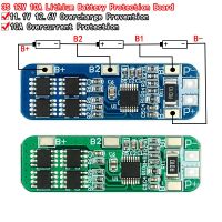 【YF】☁  3S 12V 18650 10A Charger Lithium Battery Protection Board Circuit 10.8V 11.1V 12.6V Electric blue