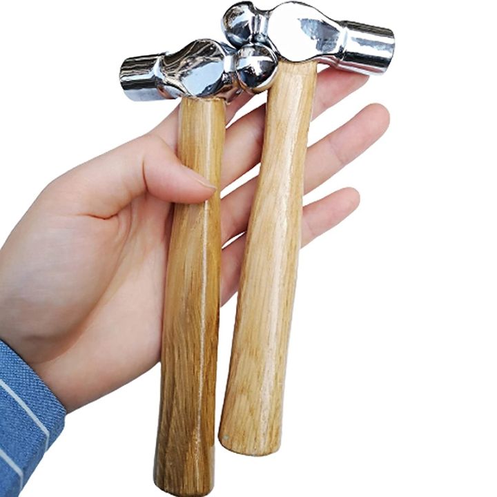 jewelry-making-supplies-tools-jewelry-mini-hammer-6-inch-ball-peen-hammers-chasing-hammer-for-leather-craft-2pcs