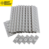 Smart Sensor Global Store ชิปลูกปัดหลอดไฟ LED SMD สำหรับสปอตไลท์ 100ชิ้น 3โวล์ต