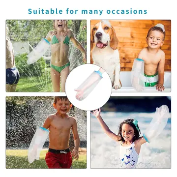 Doact Hand Cast Cover for Shower Bathing, Waterproof Cast Protector  Reusable Wrist Cast Sleeve Bag Keep Bandage Cast Dry for Adult Hand, Kids  Arm