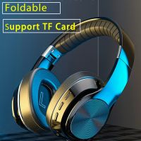 Wireless Headphones Foldable Bluetooth Earphones Earbuds Gaming Headset HIFI Sound Support TF Card for PC xiaomi iphone phone