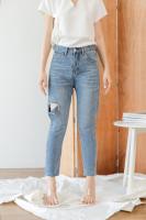 Miladi Jeans trousers MJ 140 กางเกงยีนส์ขายาวทรงบอย (All Size)