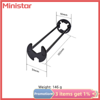 Ministar ชุดอุปกรณ์ประแจห้องน้ำประแจหกเหลี่ยมประแจอ่างล้างจานเครื่องมือประปาก๊อกน้ำอ่างล้างหน้ากุญแจท่อประปาสี่แฉก