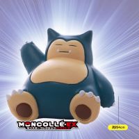 TOMY Pokemon Figure Kawaii Creativity Small Delicate Lie Down Elf Snorlax Anime Model Doll Boy Toy Car Desktop Ornament Collect