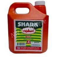 TOA SHARK น้ำมันทาไม้ แชลคทาไม้ สีโอ๊ค เบอร์ 4 แบบสำเร็จรูปพร้อมใช้งาน บรรจุ2Kg.(ส่งฟรีเคอรี่)