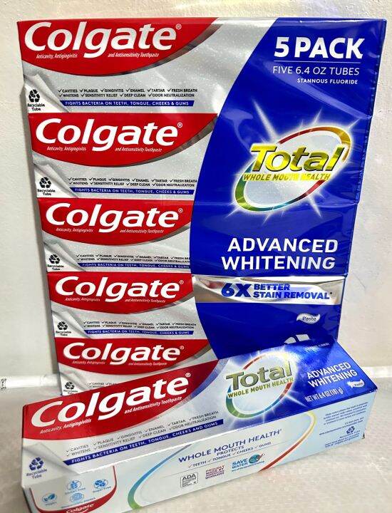 Colgate Advanced Whitening Toothpaste from US (EXP 02/2025 Sold per ...