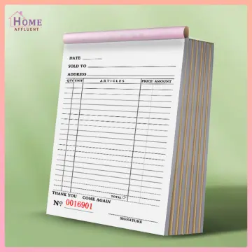 Big DELIVERY RECEIPT（Crosswise）duplicate and triplicate carbon paper