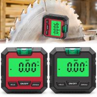 Electronic Digital Level Box Protractor High Accuracy Angle Finder Gauge 4x90°Measuring Range Level Inclinometer for Woodworking