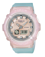 Casio Baby-G นาฬิกาข้อมือผู้หญิง สายเรซิ่น รุ่น BGA-280 BGA-280-4A3 ของใหม่ของแท้100% ประกันศูนย์เซ็นทรัลCMG 1 ปี