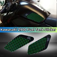 อุปกรณ์ตกแต่งรถจักรยานยนต์เหมาะสำหรับ Kawasaki Z900ป้องกันการลื่นถังน้ำมันกันลื่นสติกเกอร์ติดมอเตอร์ไซค์